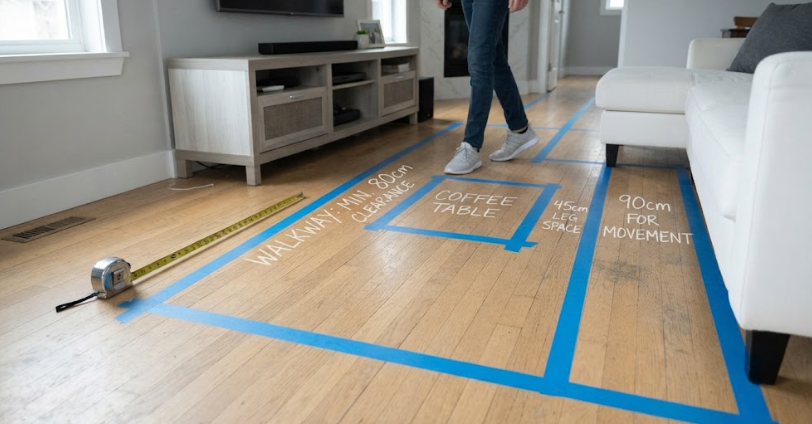 Leave Clearance for Walkways and Movement