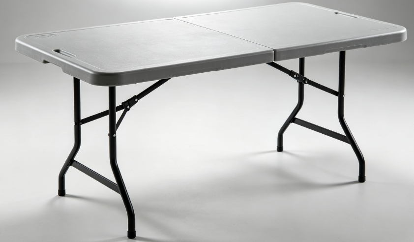 Blow-Molded Folding Table Quality in Bulk for Large Exhibition Procurement Blow-Molded Folding Table Quality in Bulk for Large Exhibition Procurement