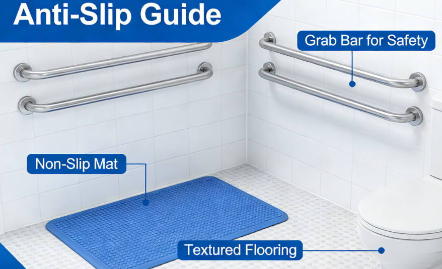 2026 Senior Bathroom Anti-Slip Manual: Furniture Selection and Usage Guide