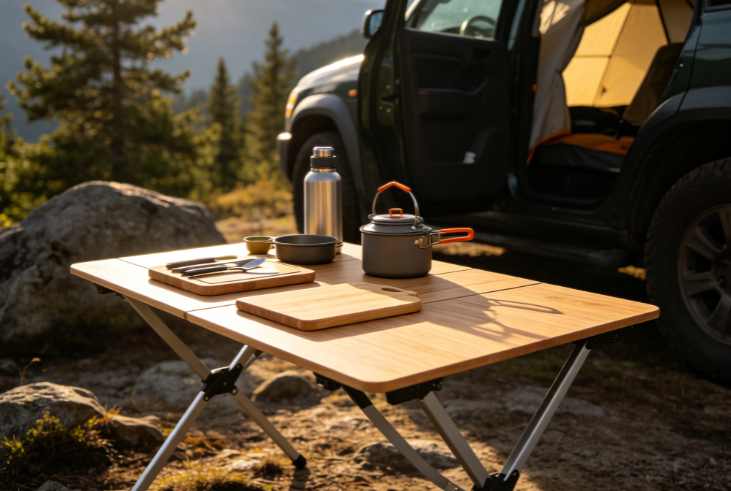 How to Pick a Sturdy, Weather-Resistant Car Folding Table for Camping
