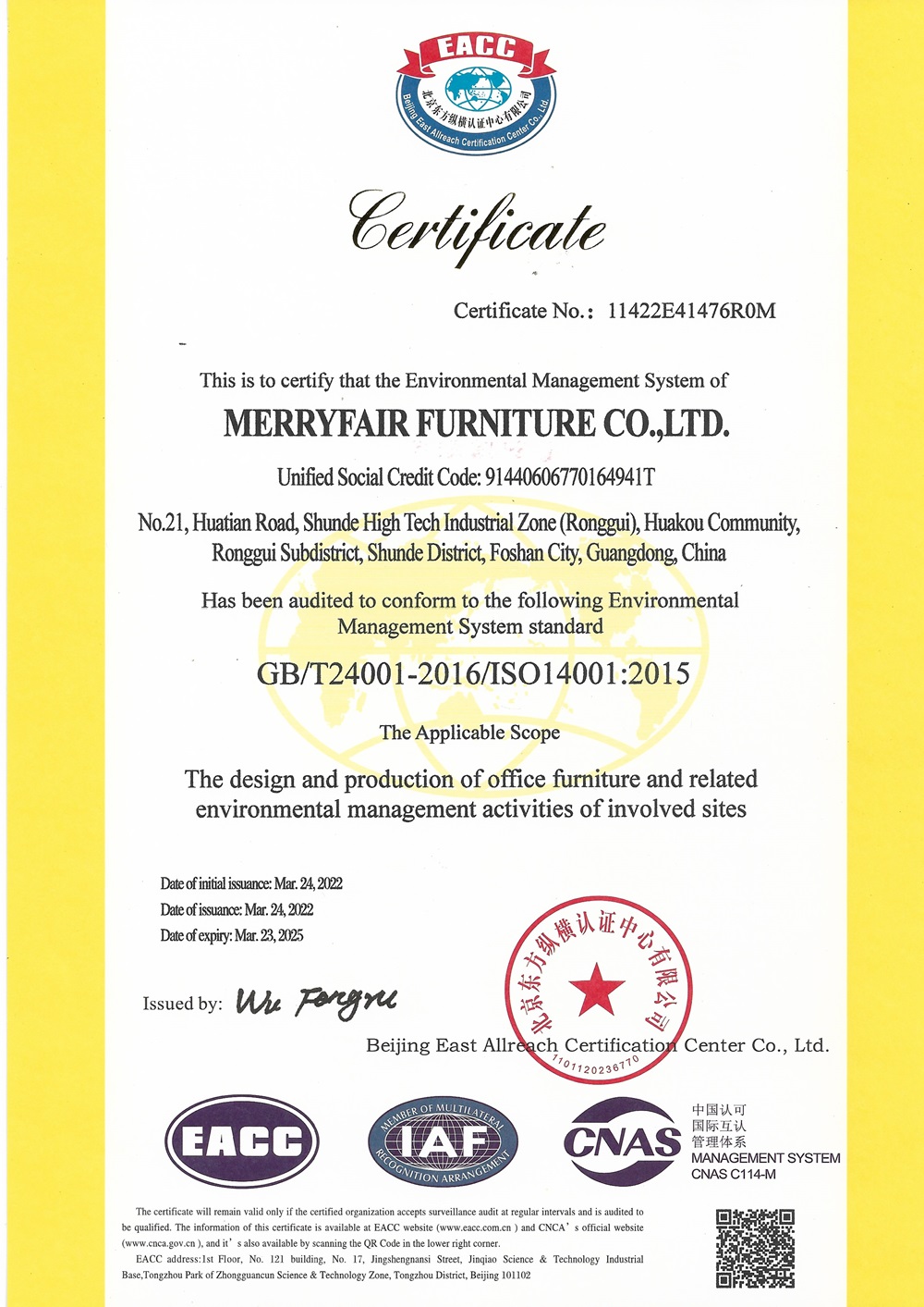 Merryfair Chair System Sdn Bhd