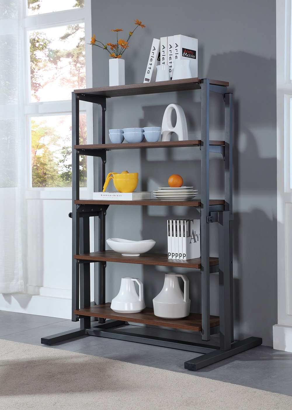 Transformer Storage Shelf To Dining Table