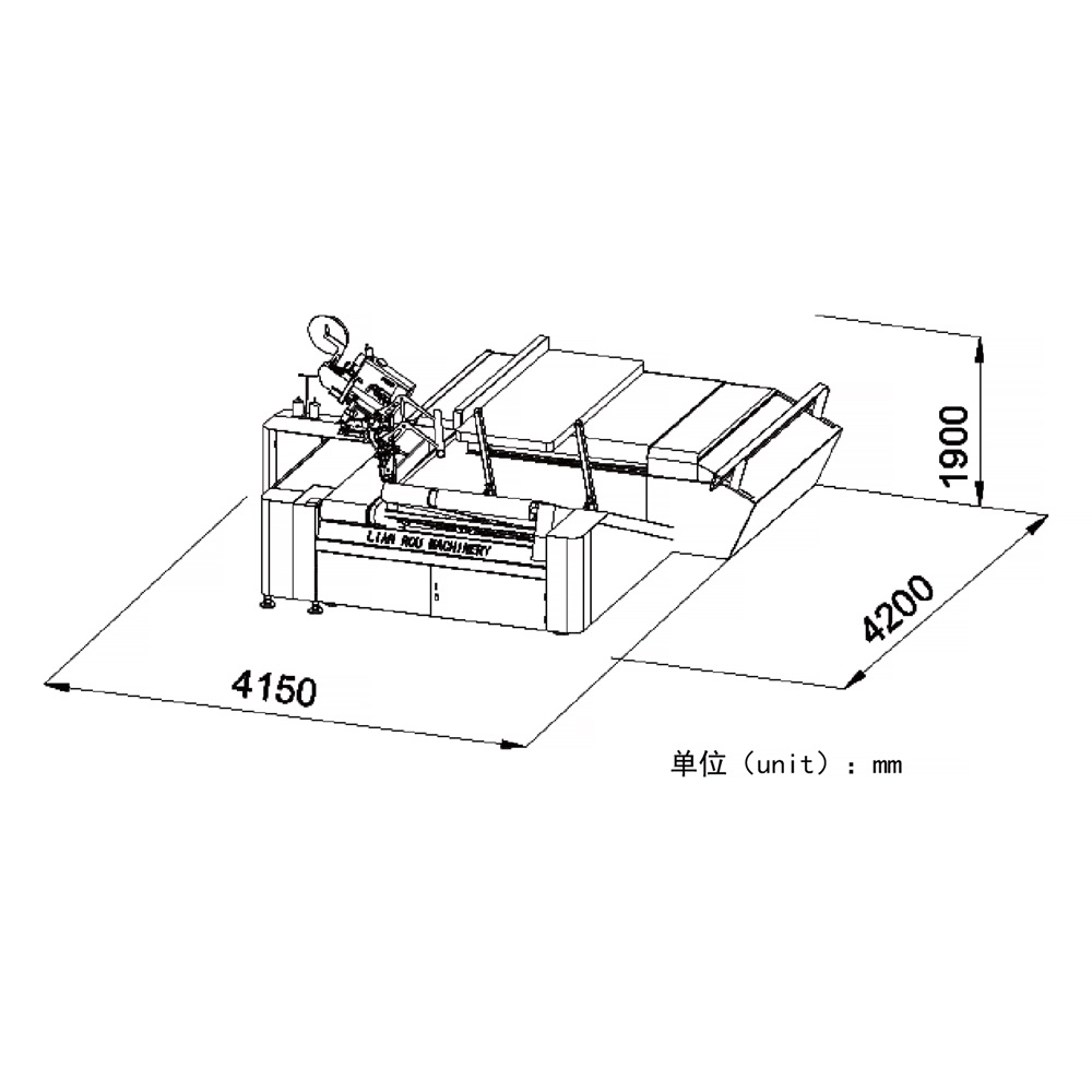 Lianrou Machinery Automatic Tape Edge Machine LR-TE-V7