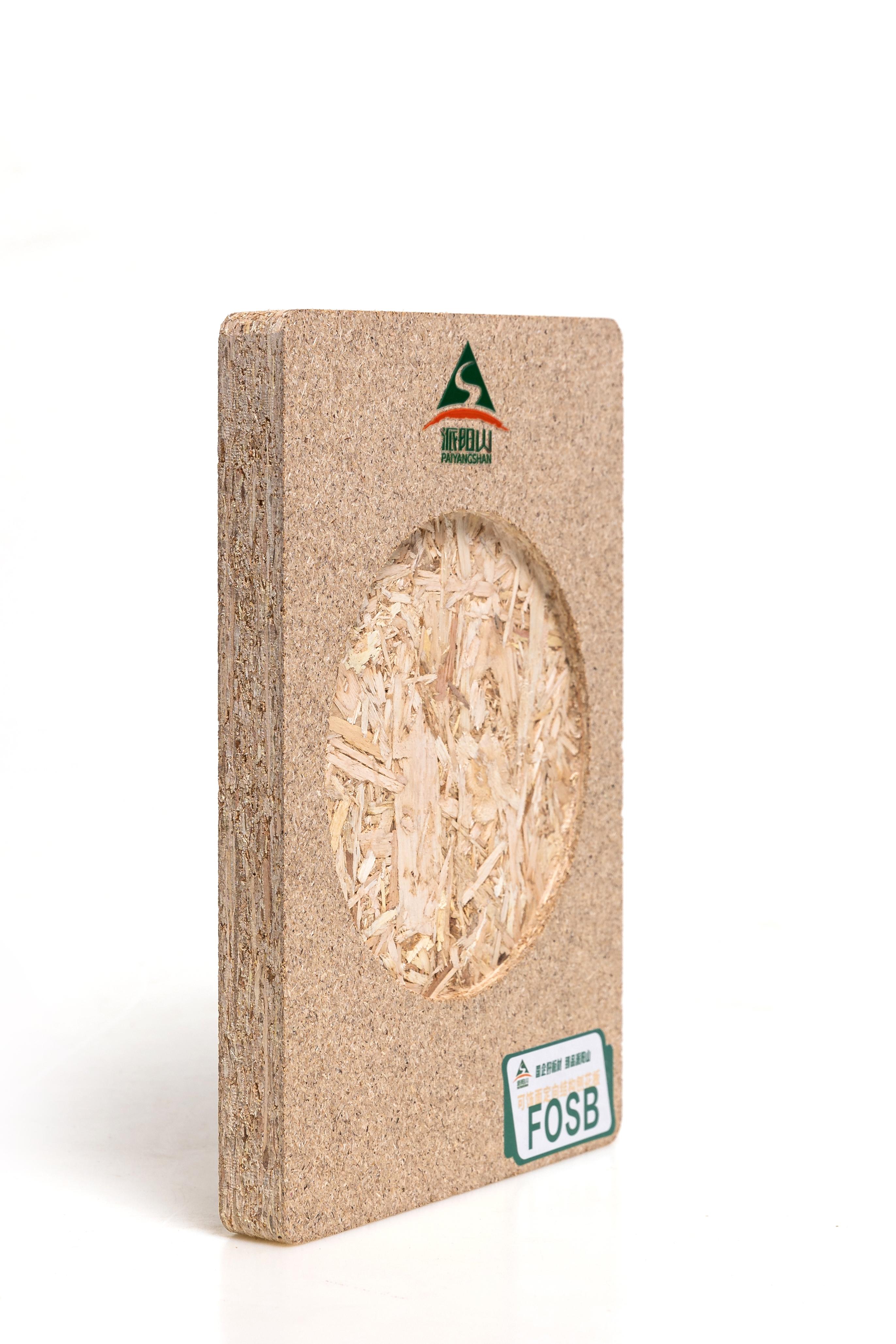 Decorative-oriented structural particleboard