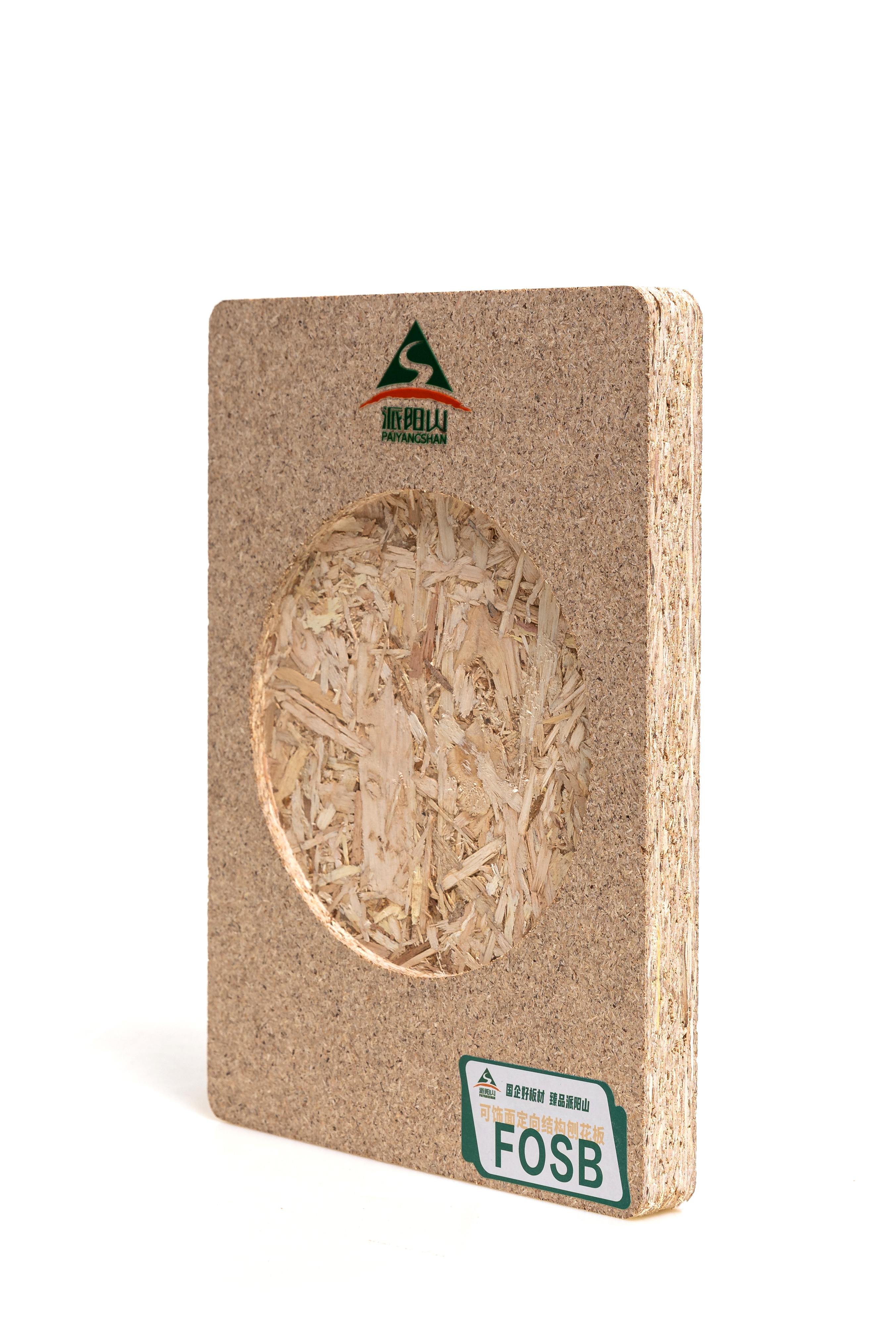 Decorative-oriented structural particleboard