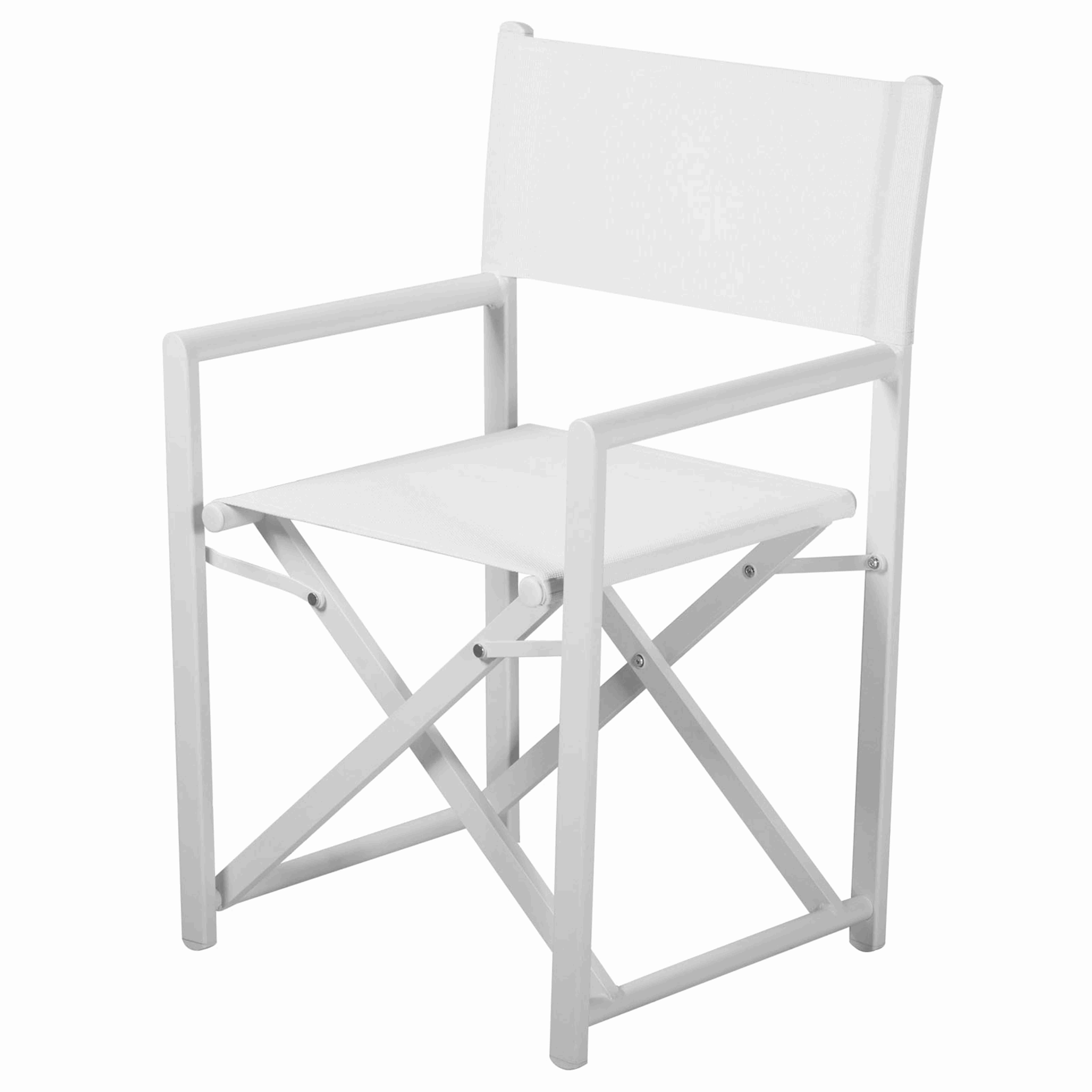 Aluminium Directors Chairs Camping Chair Portable Folding Chair Outdoor and Indoor Use for Living Room, Patio, Backyard, Picnic and Balcony