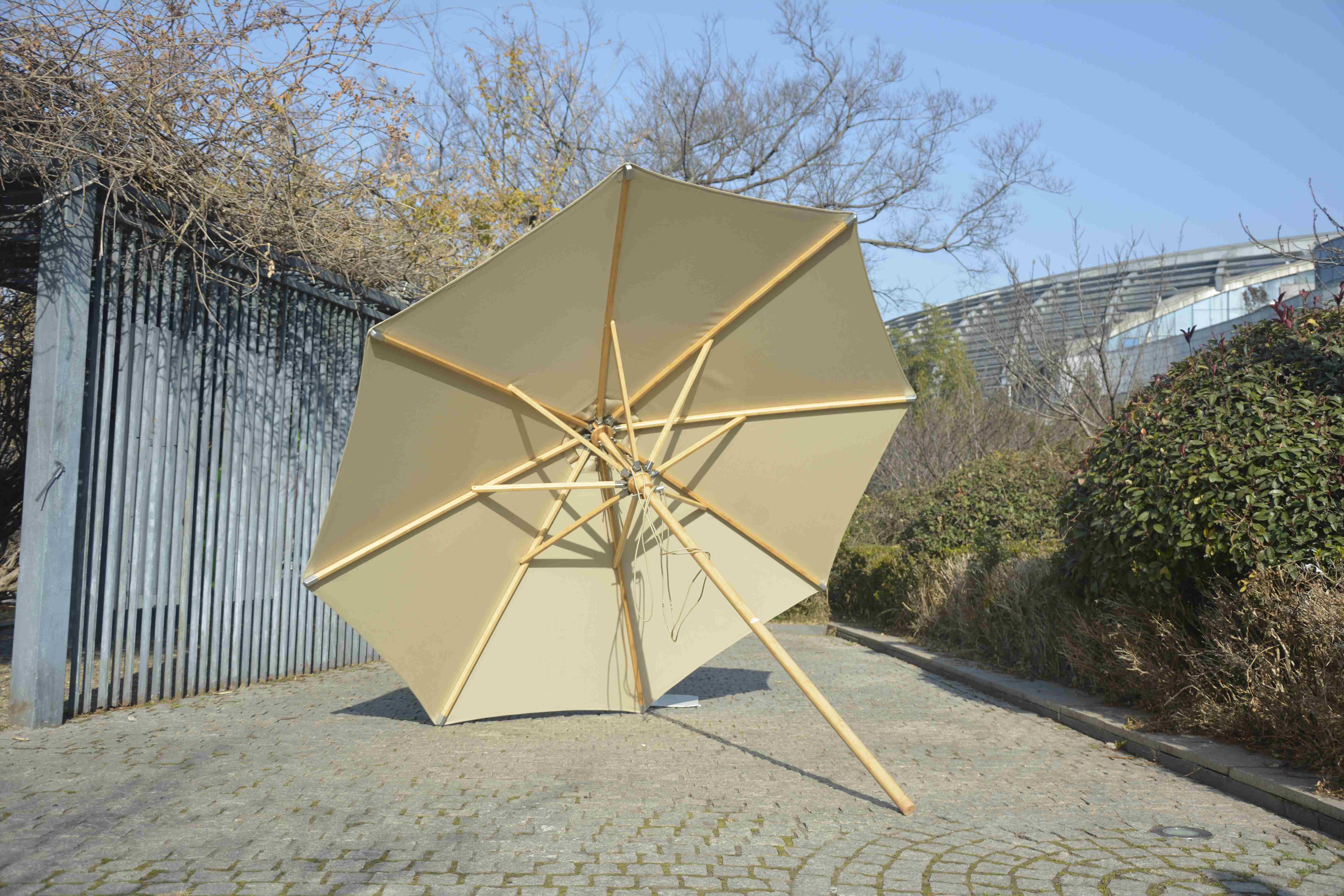outdoor parasol,bamboo