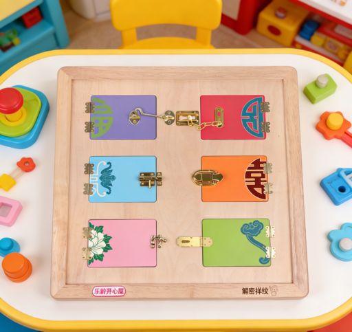 Cuddle & Unbind Heart-Shaped Rope Puzzle Board