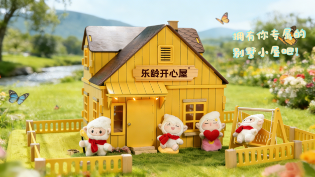 Happy Seniors' House • Building Block House